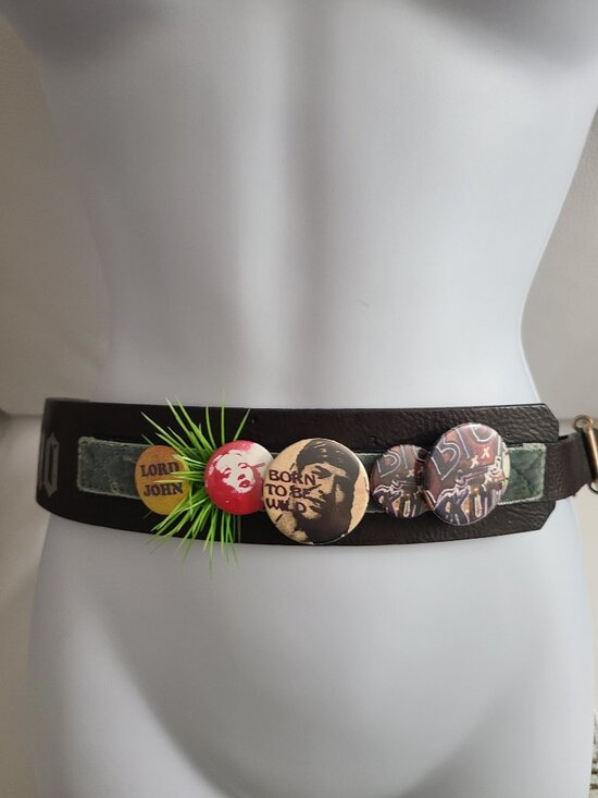 Galliano women leather belt main image 12